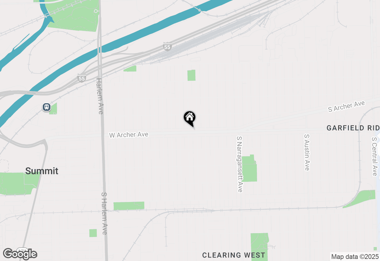 Map of 6656-6658 W Archer Avenue, Chicago, IL 60638