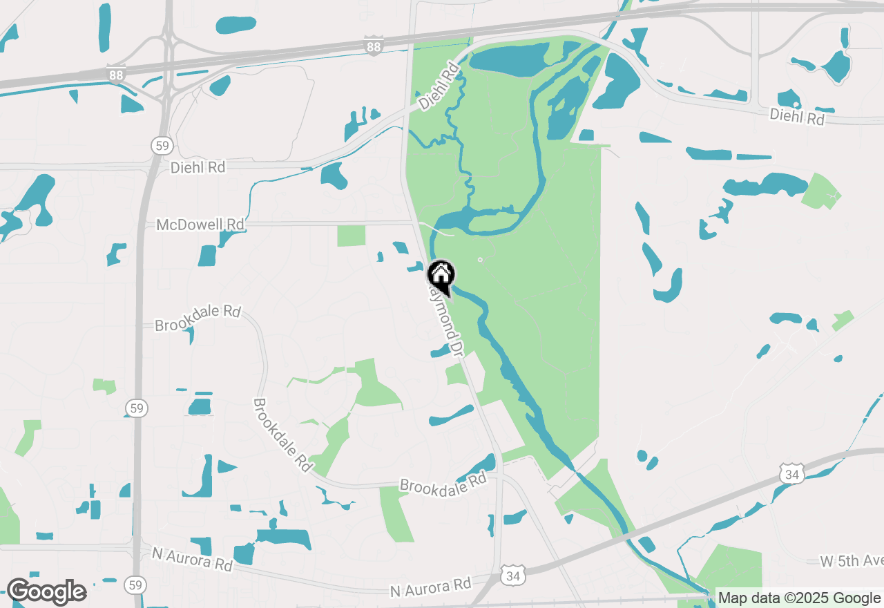 Map of 1569 Raymond Drive #201, Naperville, IL 60563