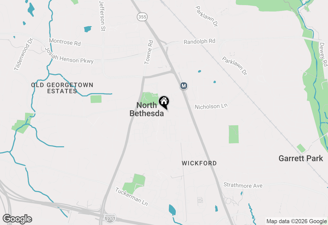 Map of 5800 Nicholson Lane #1-805, North Bethesda, MD 20852