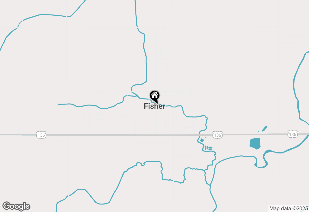 Map of 608 Jerin Court, Fisher, IL 61843
