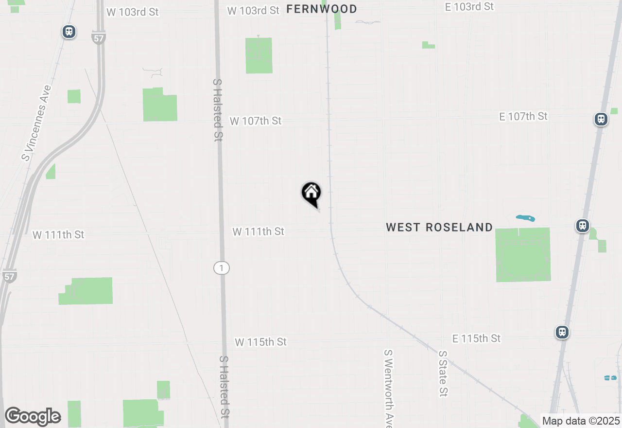 Map of 440 W 110th Place, Chicago, IL 60628