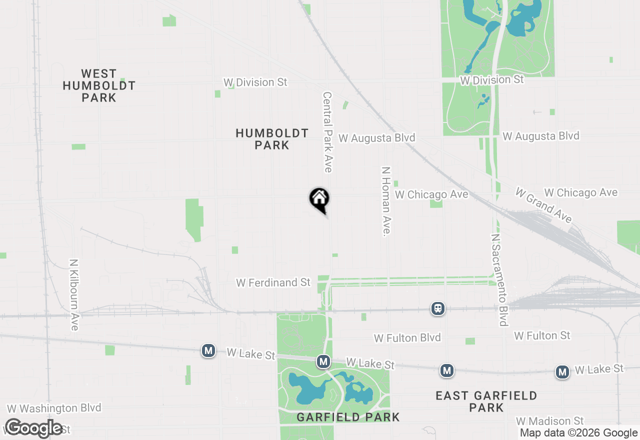 Map of 707 N Monticello Avenue, Chicago, IL 60624