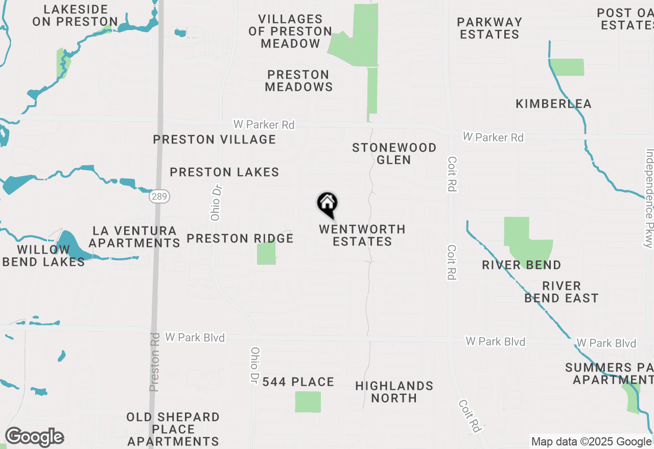 Map of 4425 Cityview Drive, Plano, TX 75093