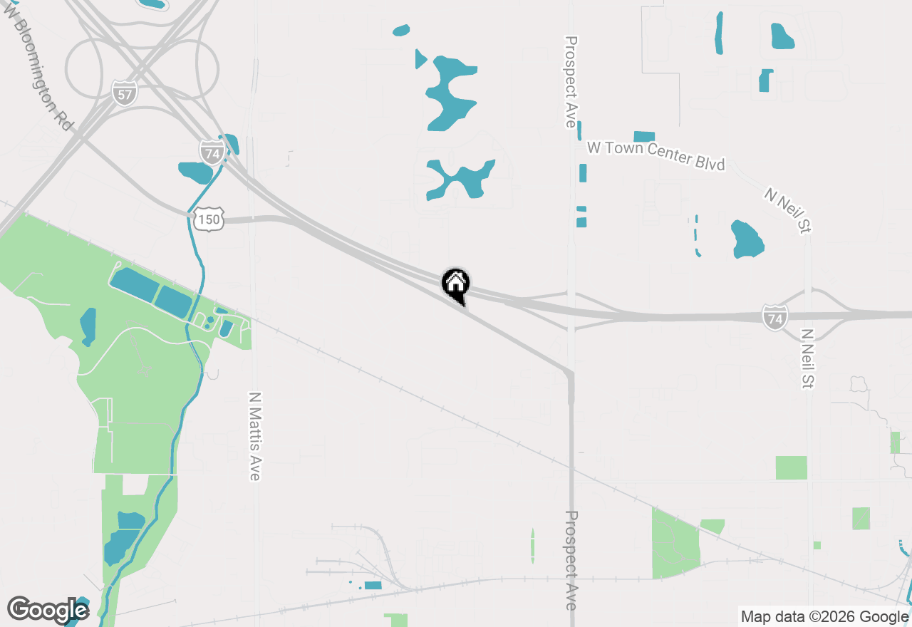 Map of 1805-1807 Jeanne Street, Champaign, IL 61821