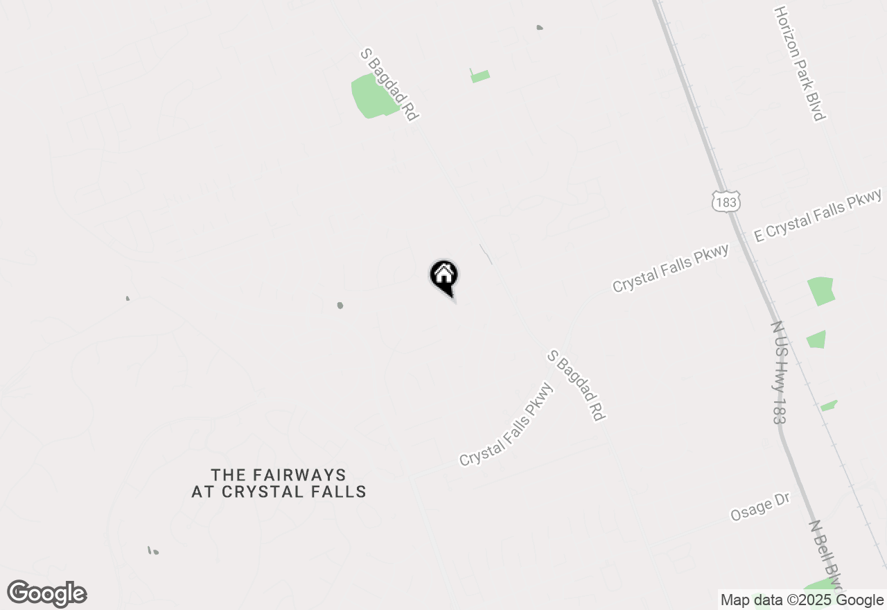 Map of 1503 Mason Creek Blvd, Leander, TX 78641