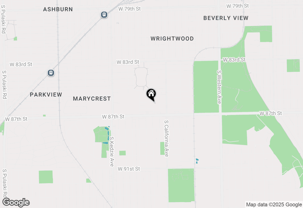 Map of 2907 W 86th Street, Chicago, IL 60652