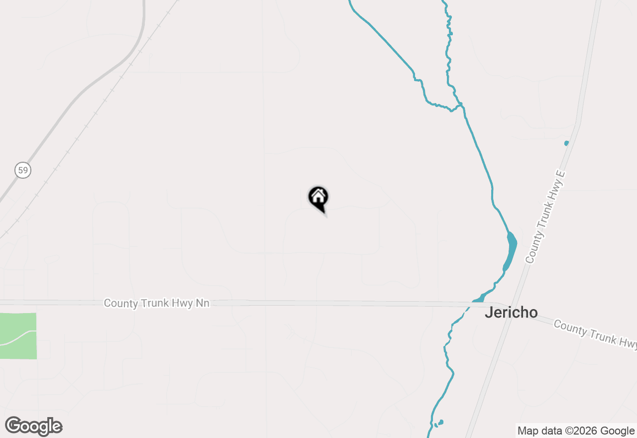 Map of S88W34777 Nesting Ln, Eagle, WI 53119
