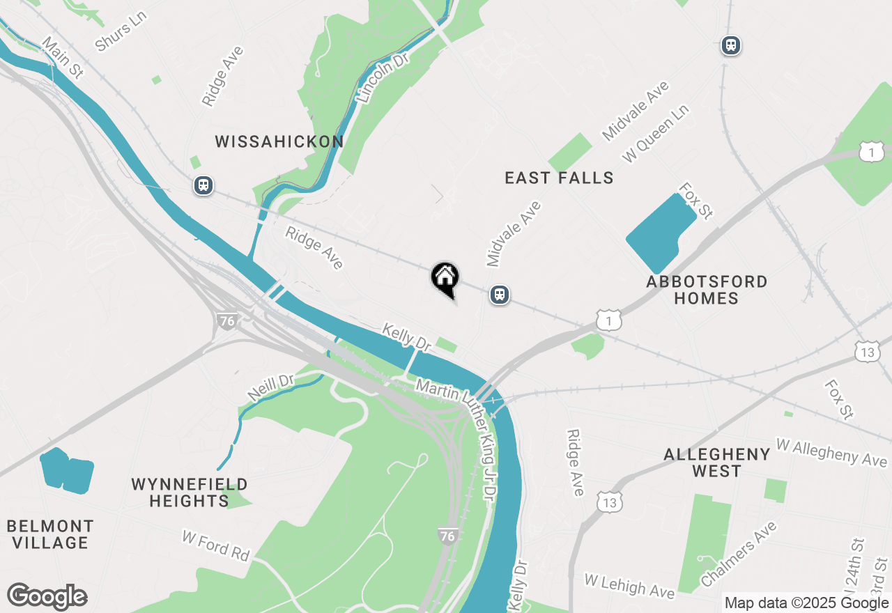 Map of 3715 Calumet Street #1, Philadelphia, PA 19129