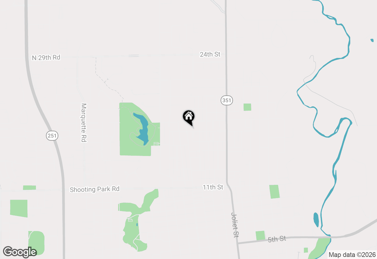 Map of 1600 Bucklin Street, Lasalle, IL 61301