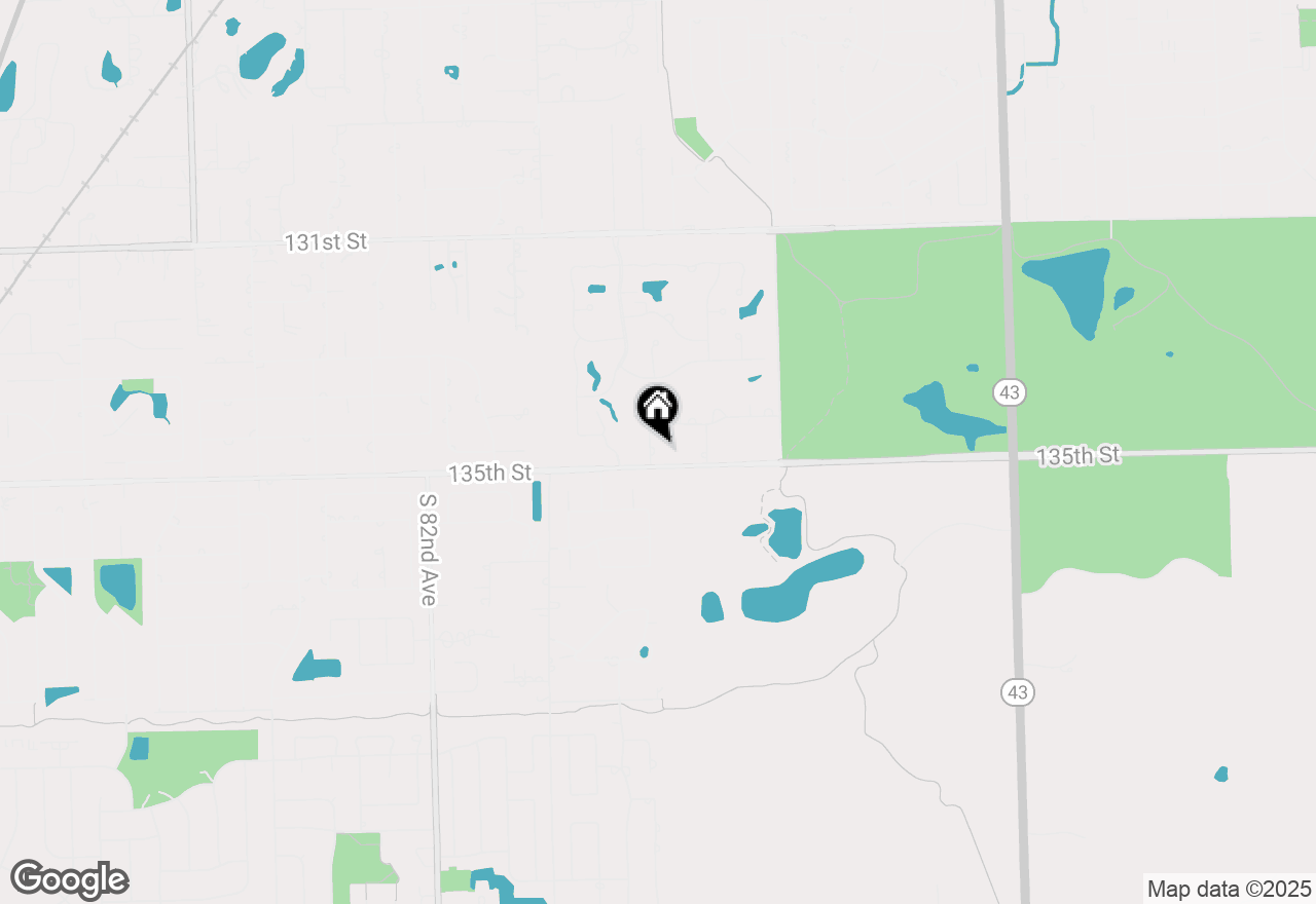 Map of 13477 Mcintosh Drive, Orland Park, IL 60462