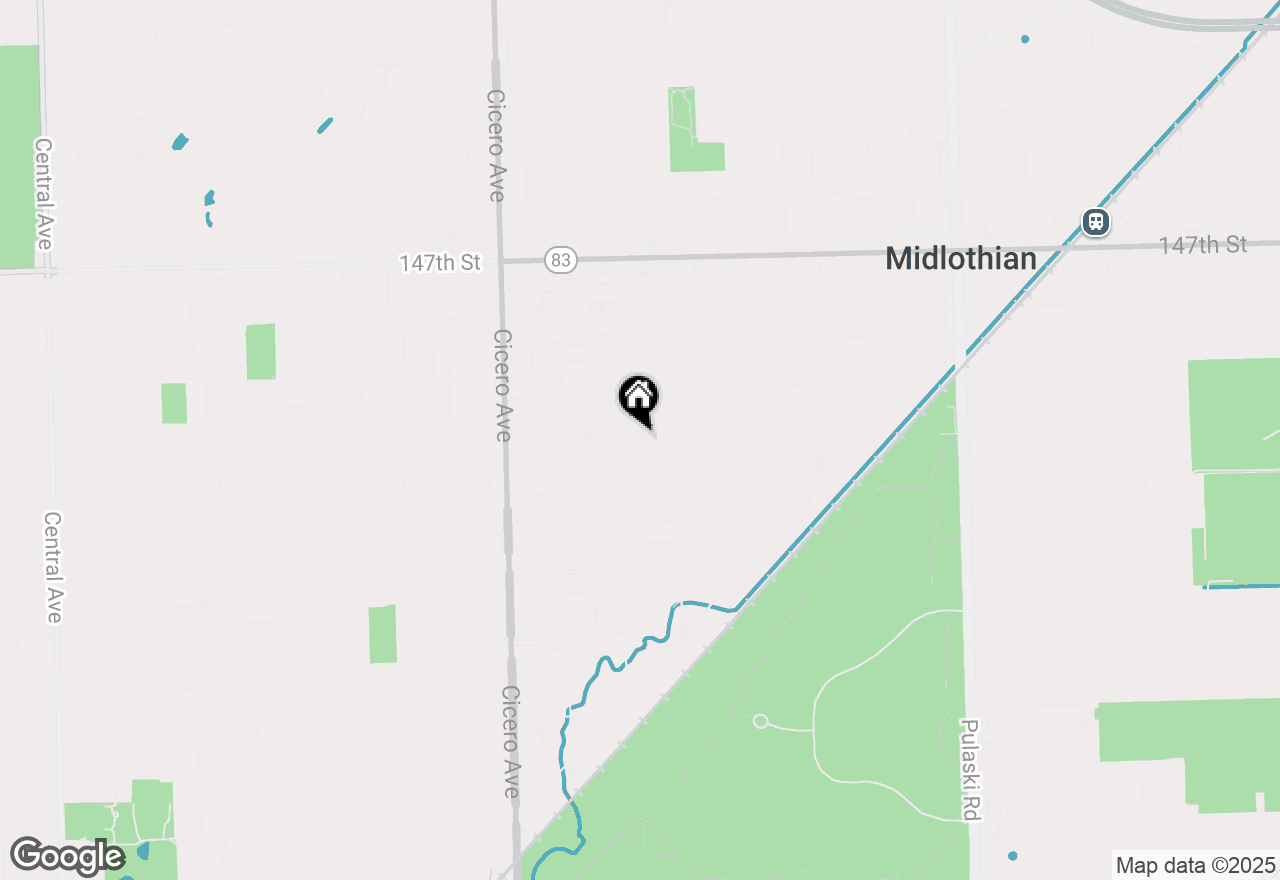 Map of 4545 150th Street, Midlothian, IL 60445