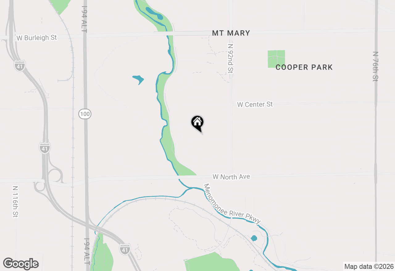 Map of 2517 N 96th St, Wauwatosa, WI 53226