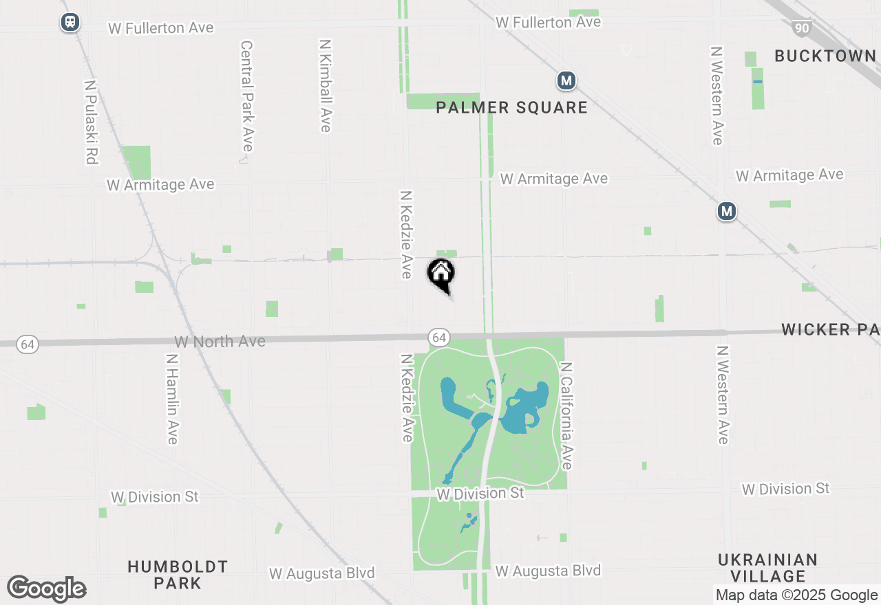 Map of 1652 N Albany Avenue, Chicago, IL 60647