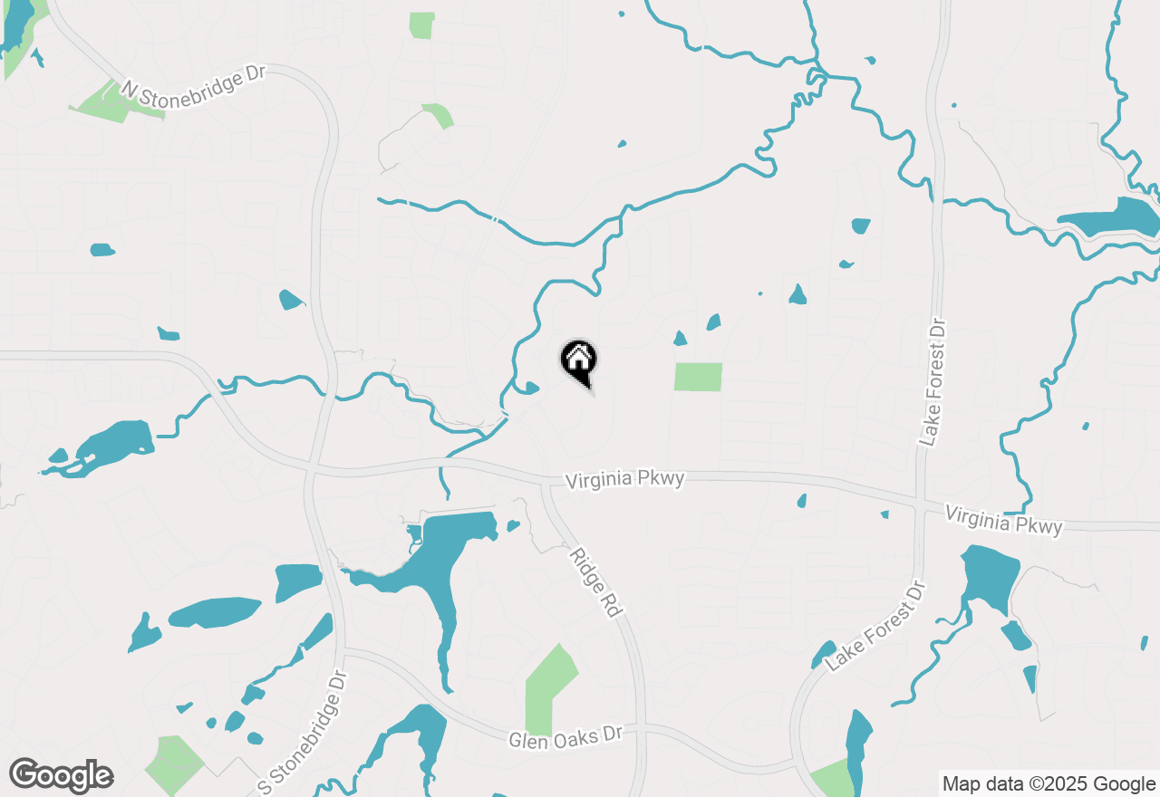 Map of 417 Windwood Court, Mckinney, TX 75071