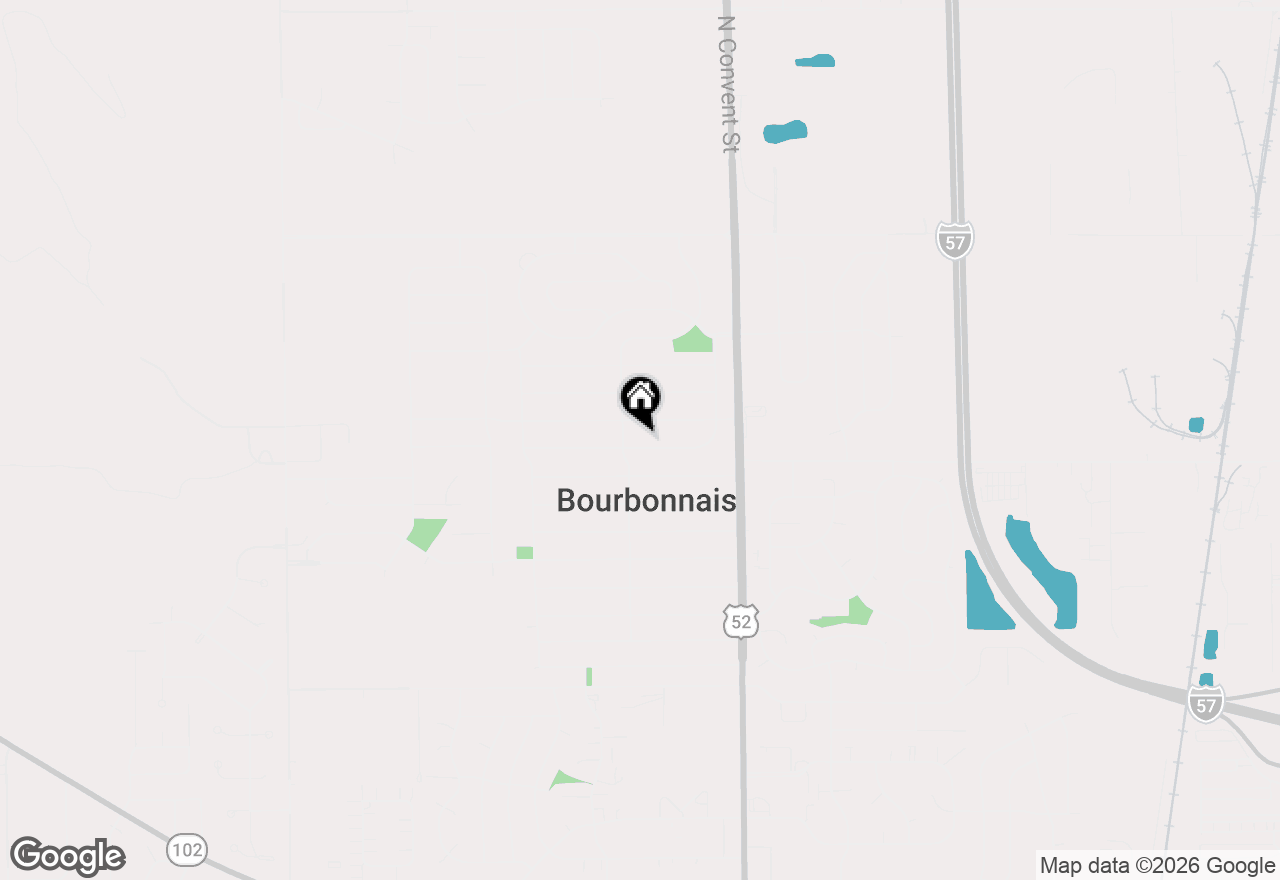 Map of 260 Karen Drive, Bourbonnais, IL 60914