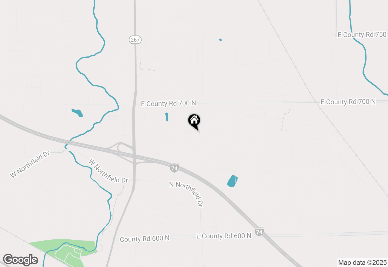 Map of 750 Chestnut Lane, Brownsburg, IN 46112