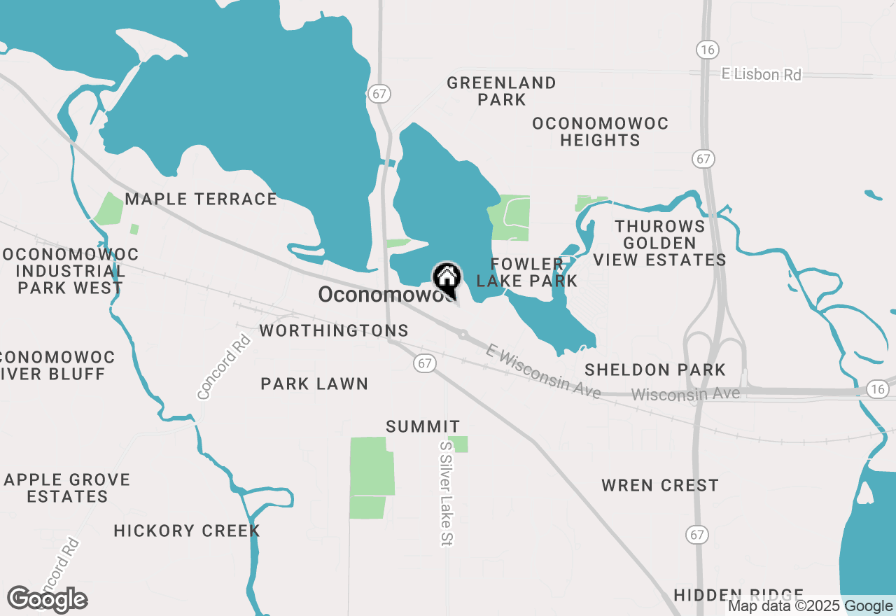 Map of 215 E Pleasant St #210, Oconomowoc, WI 53066