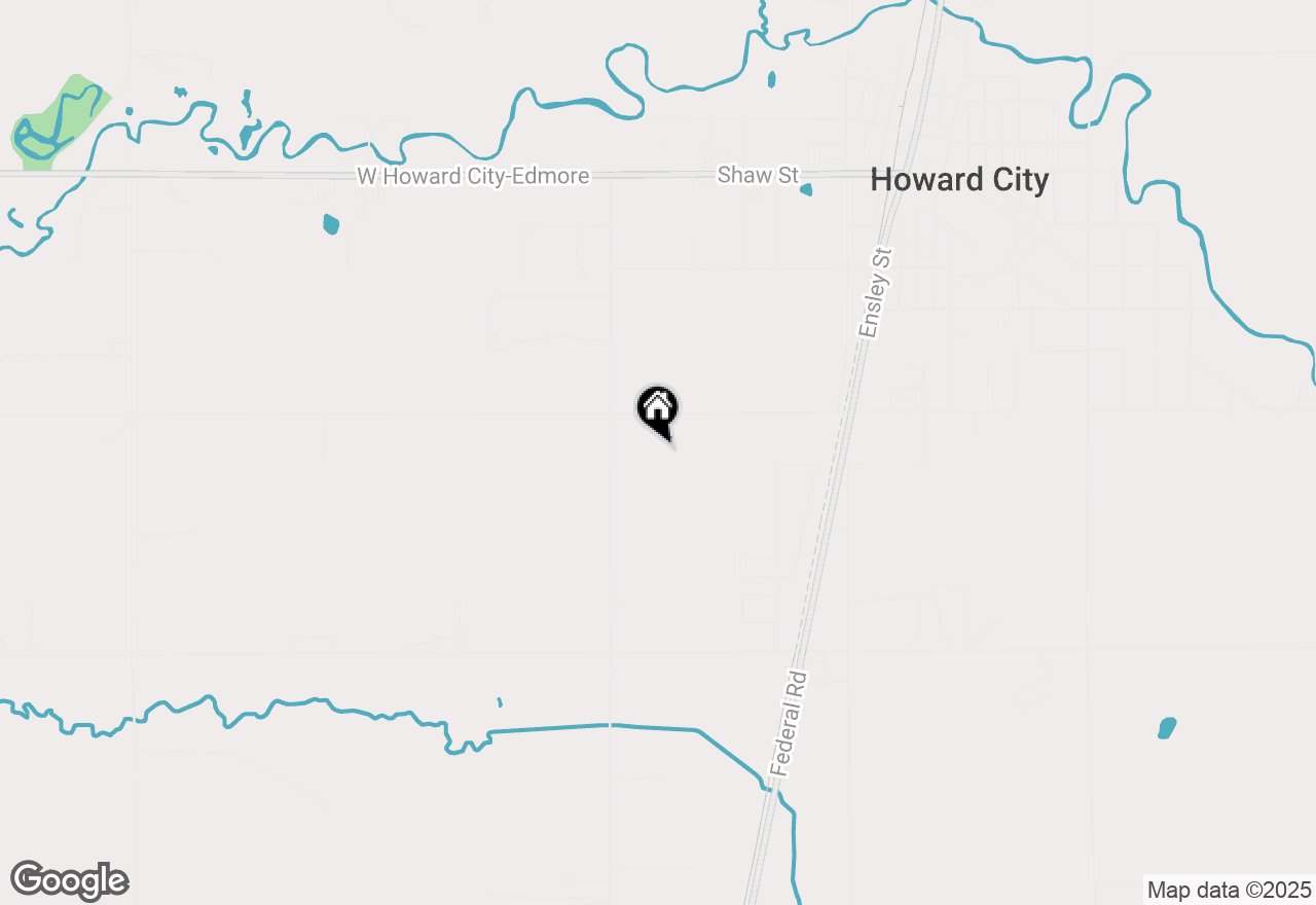 Map of 707 Washburn Street, Howard City, MI 49329