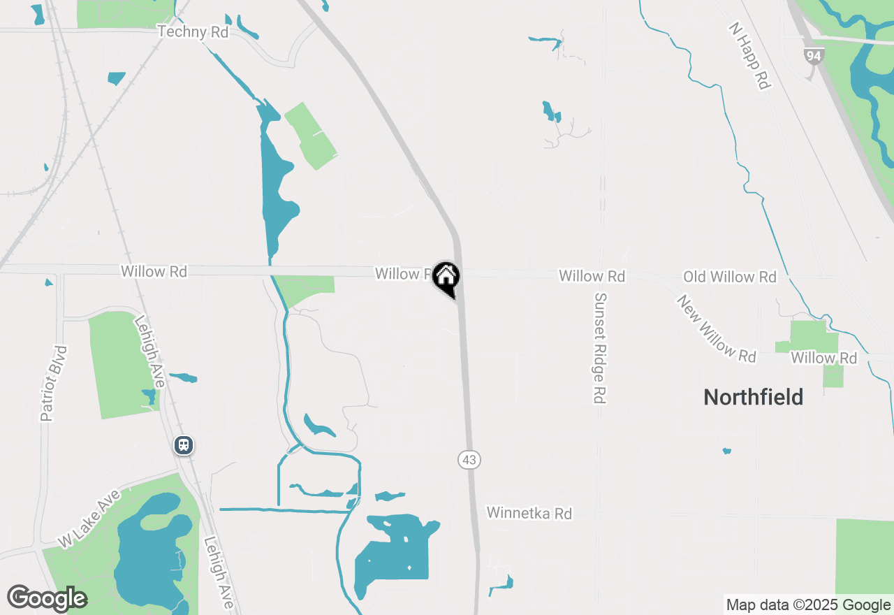 Map of 2688 Summit Drive, Glenview, IL 60025