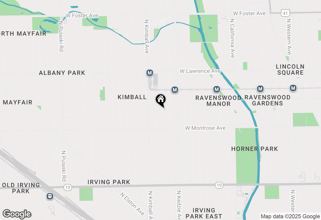 Map of 4514 N Spaulding, Chicago, IL 60625