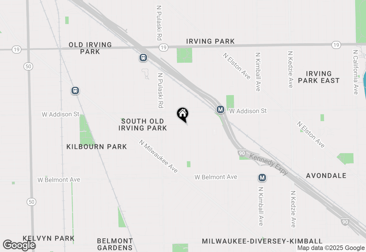 Map of 3840 W Cornelia Avenue, Chicago, IL 60618