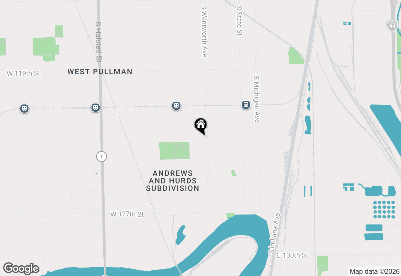 Map of 12251 S Yale Avenue, Chicago, IL 60628