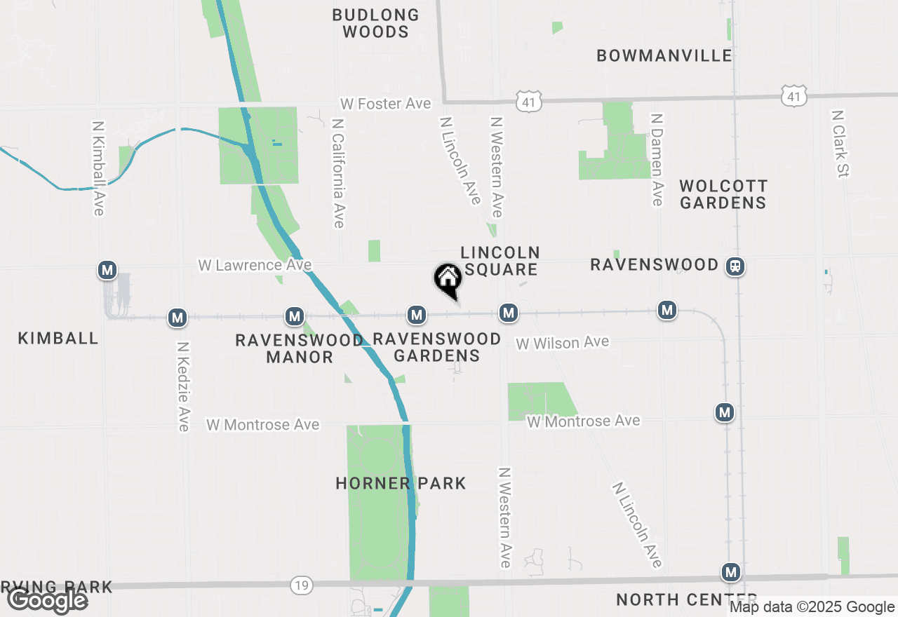 Map of 2519 W Leland Avenue, Chicago, IL 60625