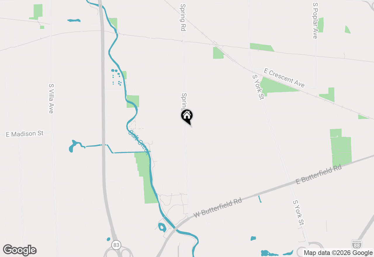 Map of 777 S Spring Road, Elmhurst, IL 60126
