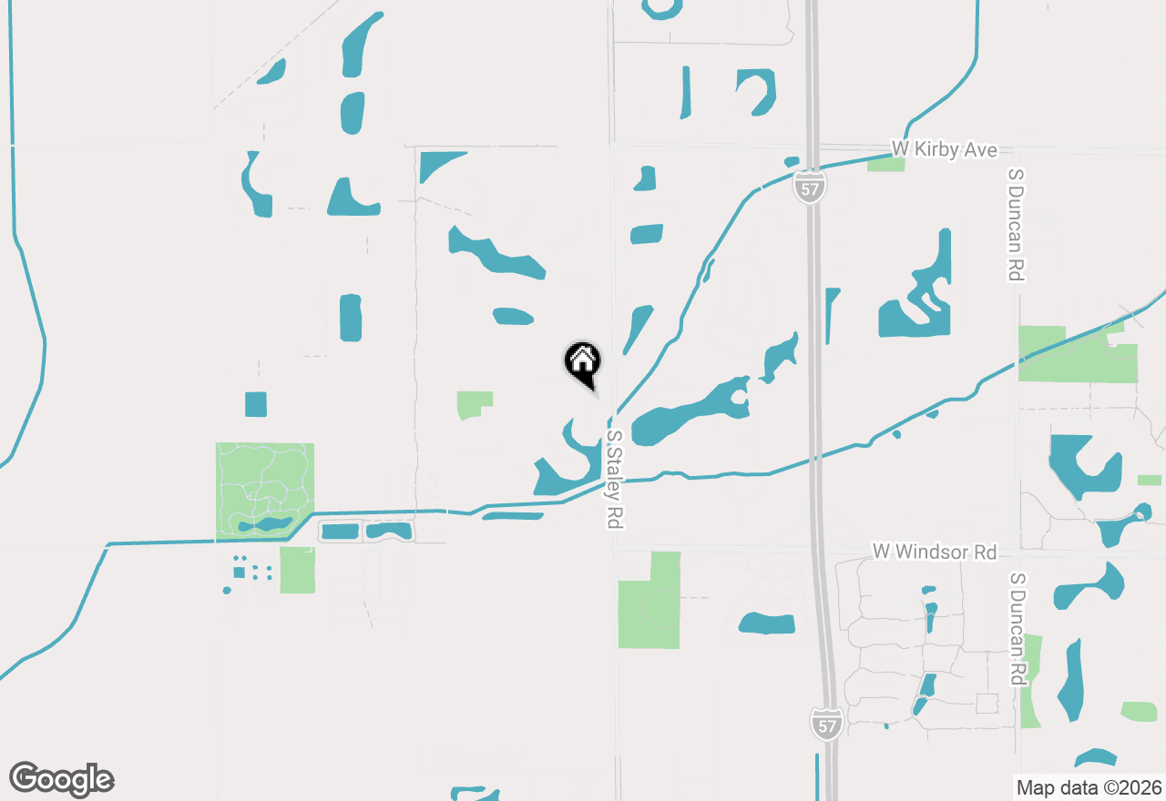Map of 2101 Crossgate Court, Champaign, IL 61822