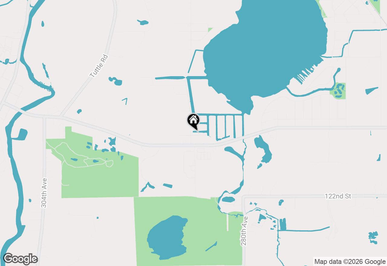 Map of 28430 117th St, Trevor, WI 53179