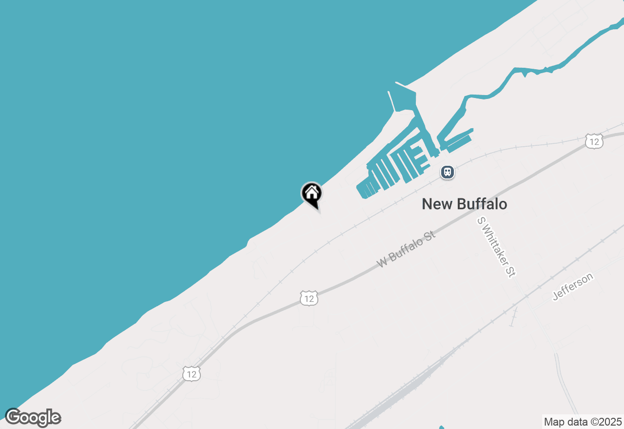 Map of 1126 Shore Drive, New Buffalo, MI 49117