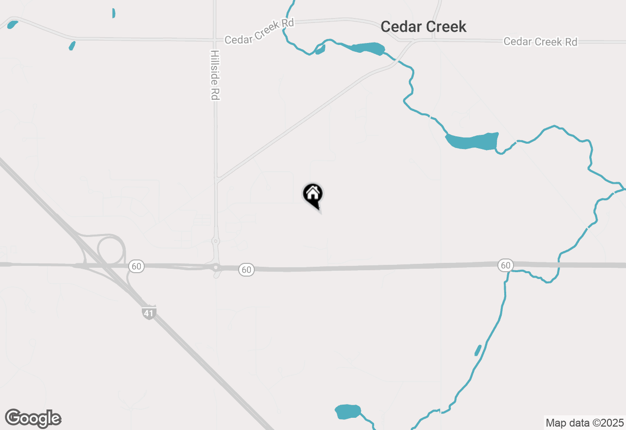 Map of 456 Sandstone St, Slinger, WI 53086