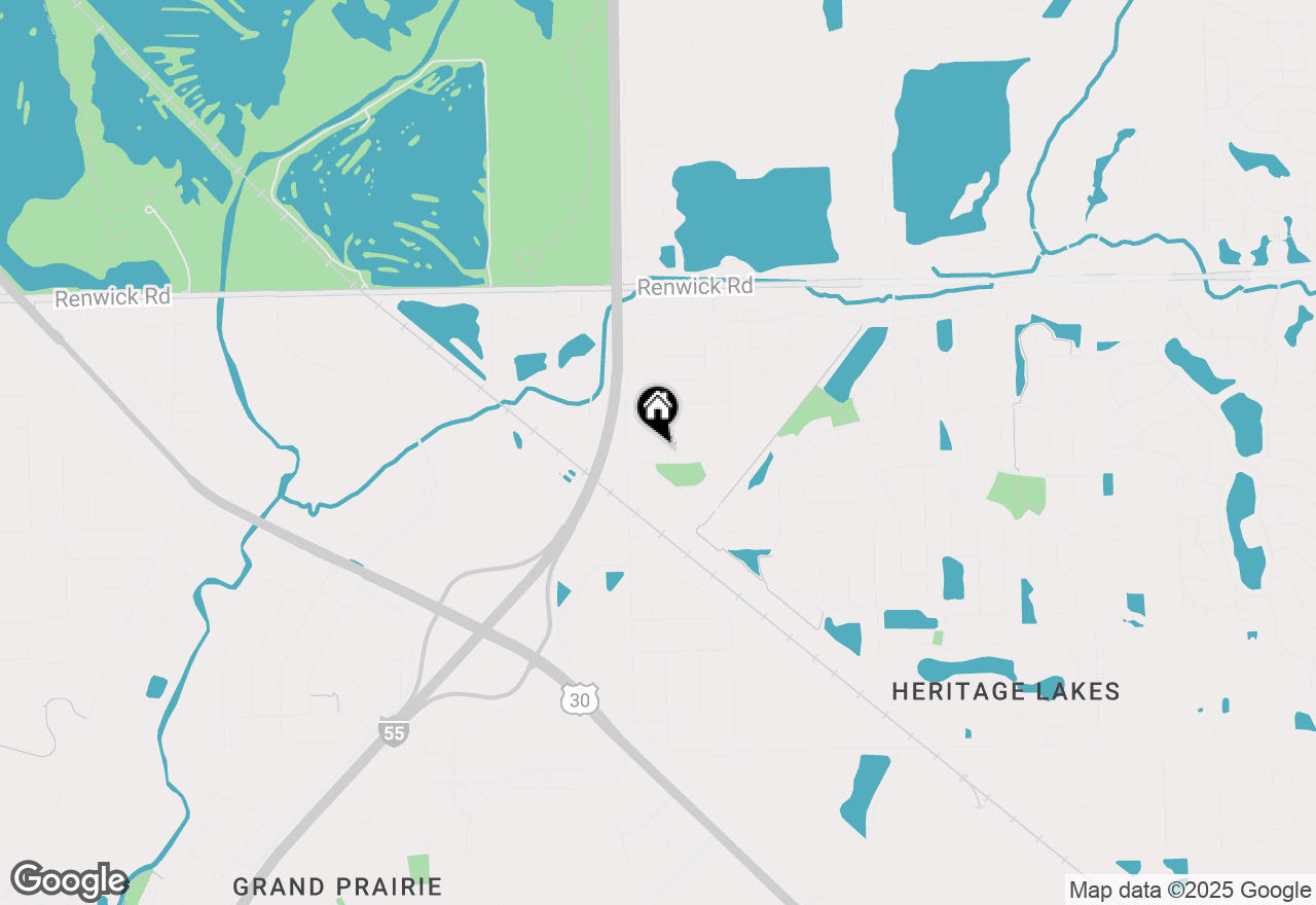Map of 3114 Hillary Court, Joliet, IL 60435