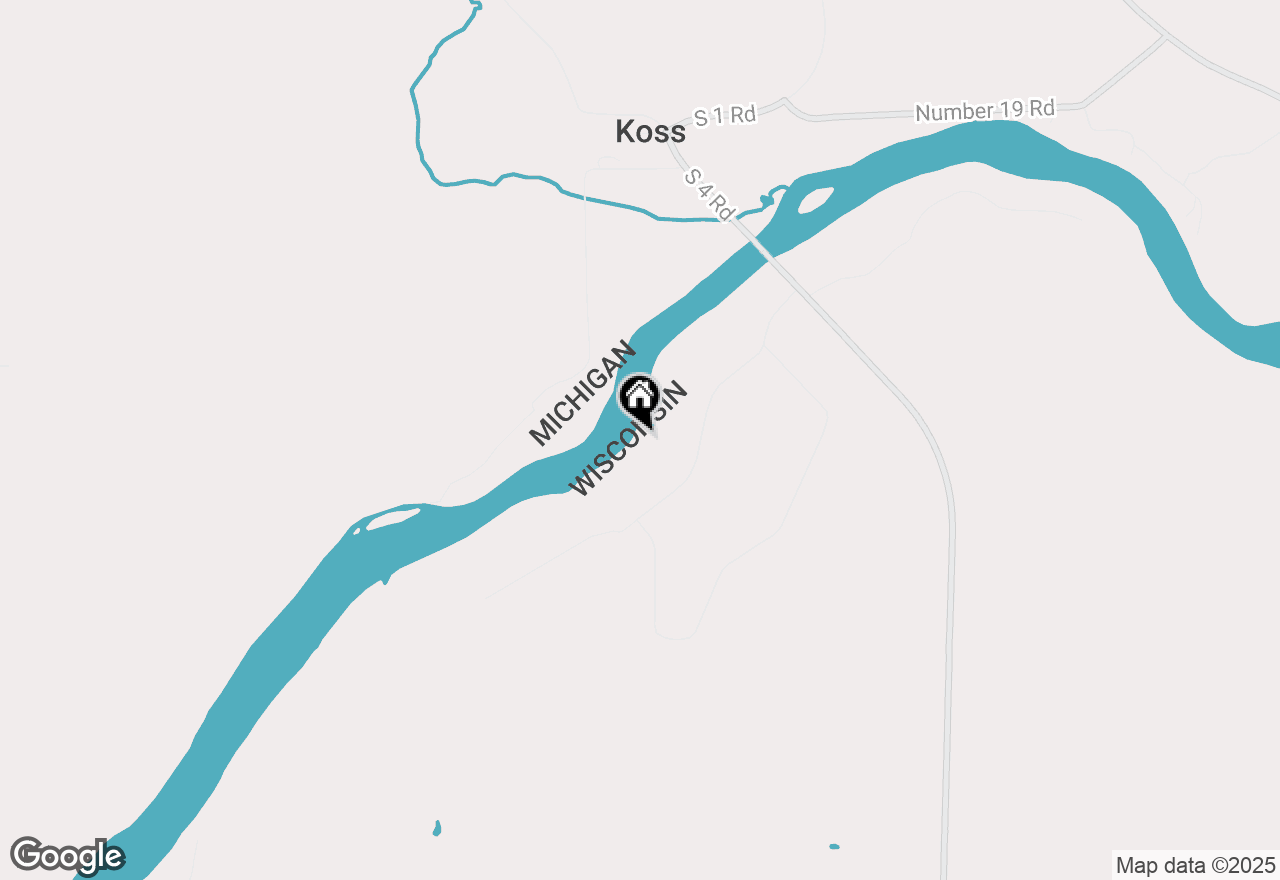Map of N11766 Menominee Shores Dr, Wausaukee, WI 54177