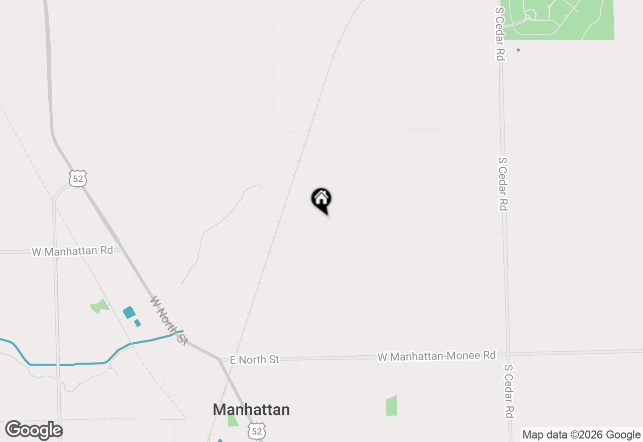 Map of 15007 W Quincy Circle, Manhattan, IL 60442