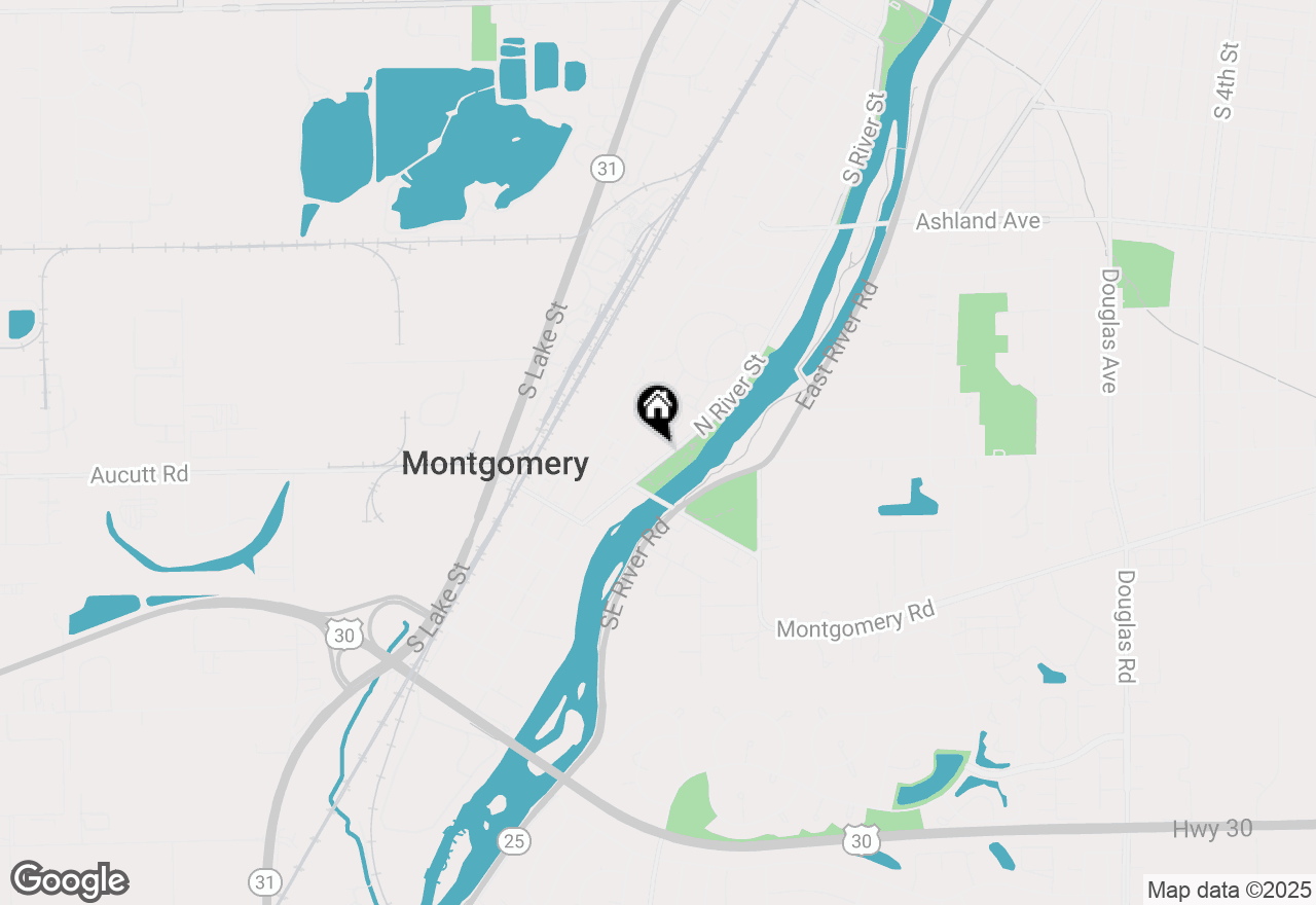 Map of 324 N River Street, Montgomery, IL 60538
