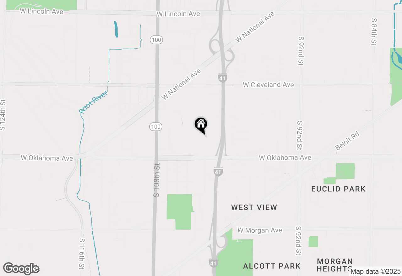 Map of 2957 S 103rd St, West Allis, WI 53227