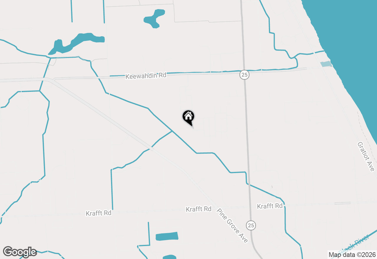 Map of 3211 Keewahdin #139 Road, Fort Gratiot, MI 48059