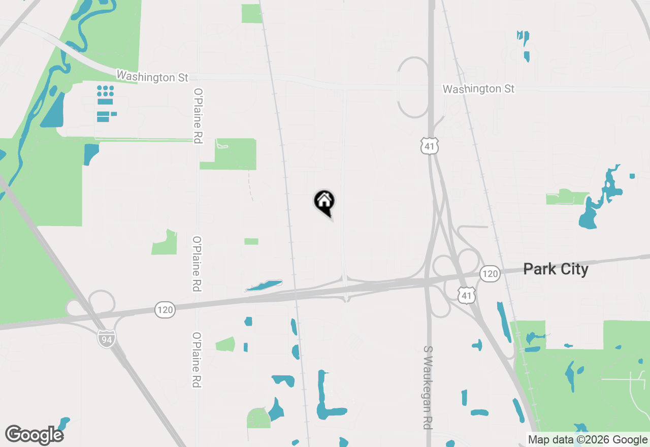 Map of 546 Thorndale Avenue, Park City, IL 60085