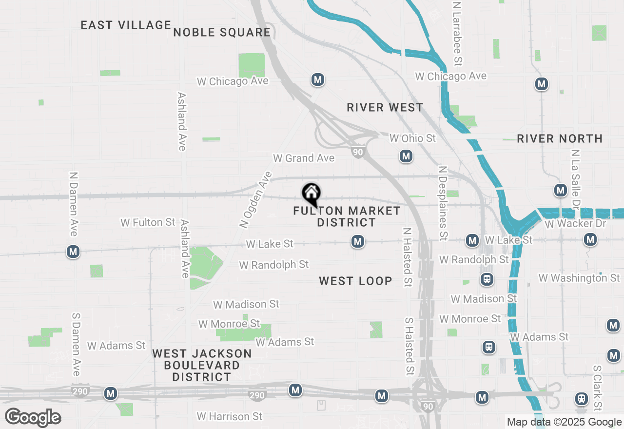 Map of 312 N May Street #6DEF, Chicago, IL 60607