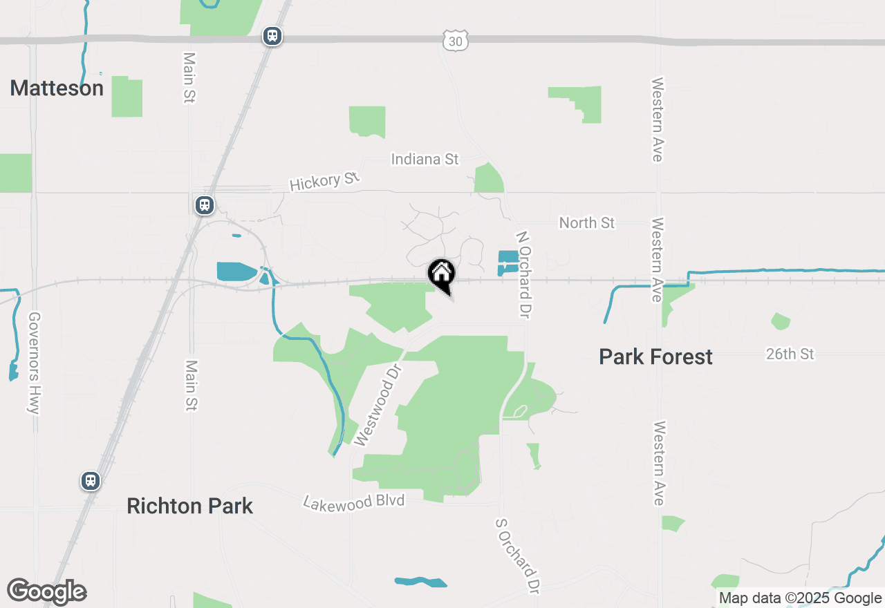Map of 4 Well Court, Park Forest, IL 60466