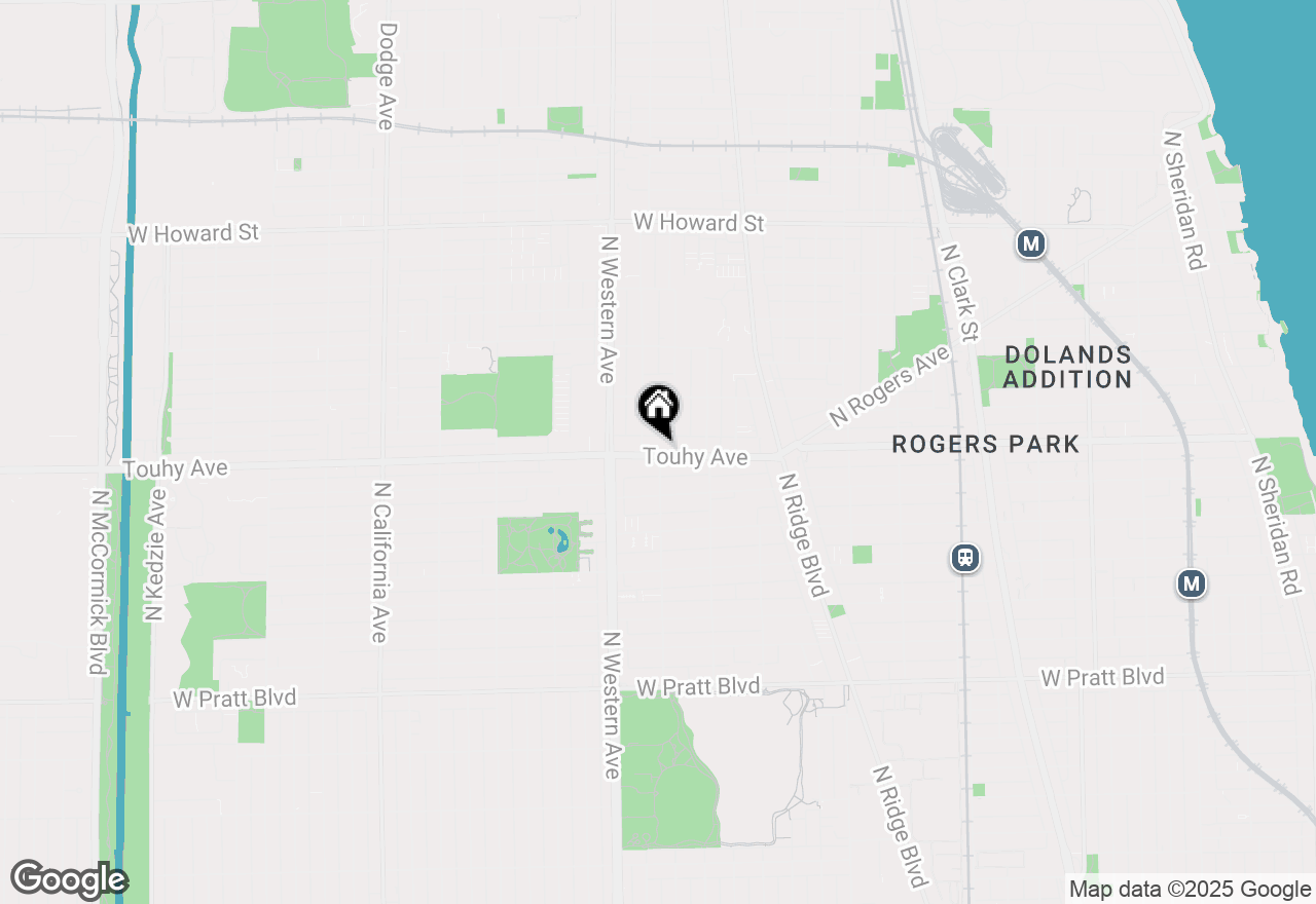 Map of 2312 W Touhy Avenue, Chicago, IL 60645