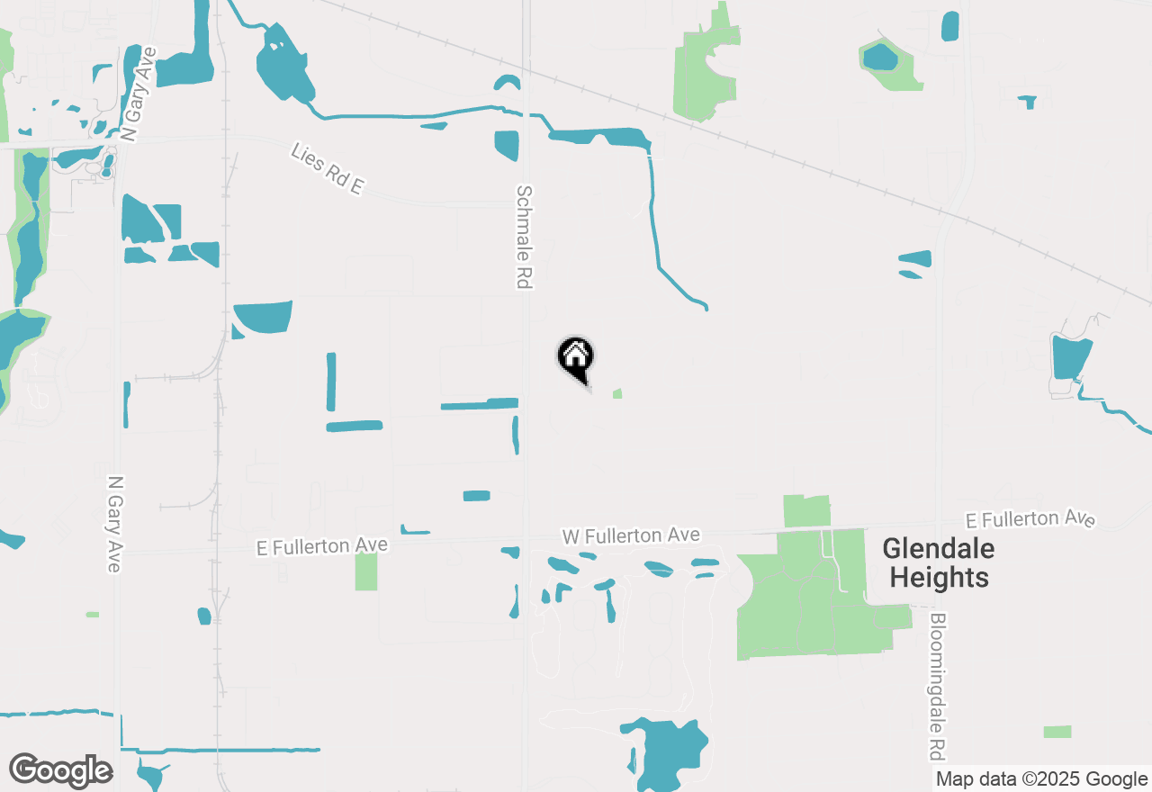 Map of 157 W Stevenson Drive, Glendale Heights, IL 60139