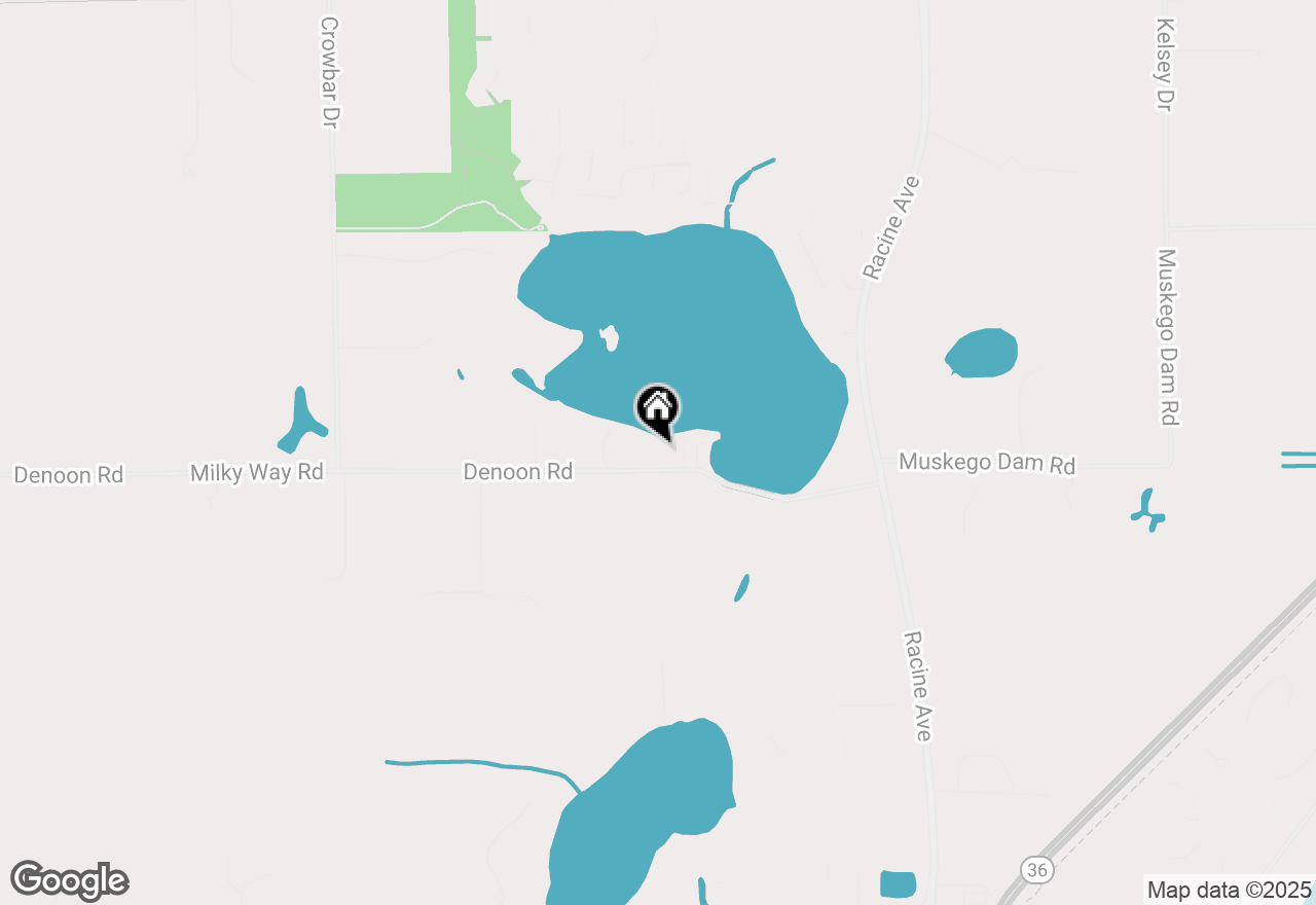 Map of S110W20530 S Denoon Rd, Muskego, WI 53150