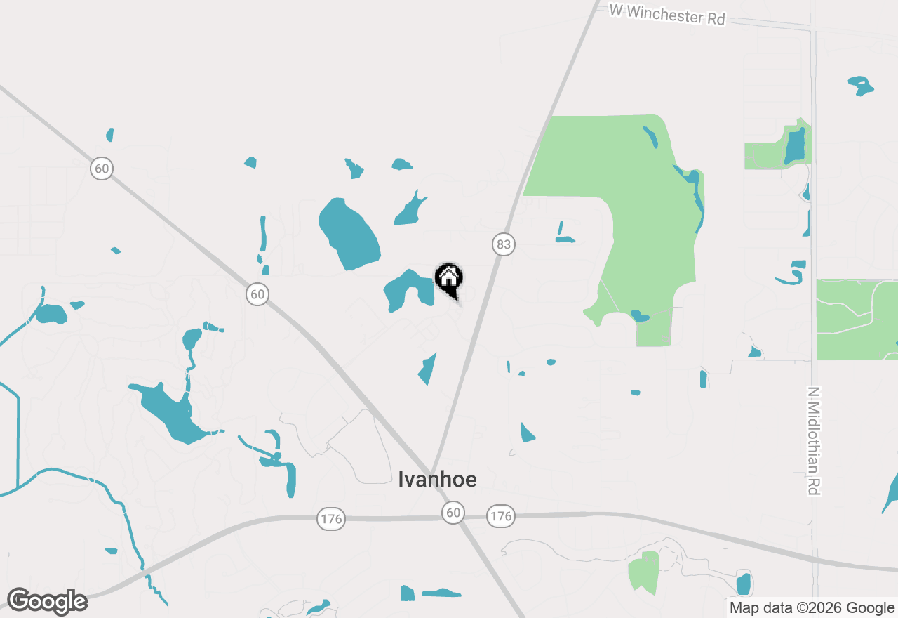 Map of 3206 Martini Street, Mundelein, IL 60060