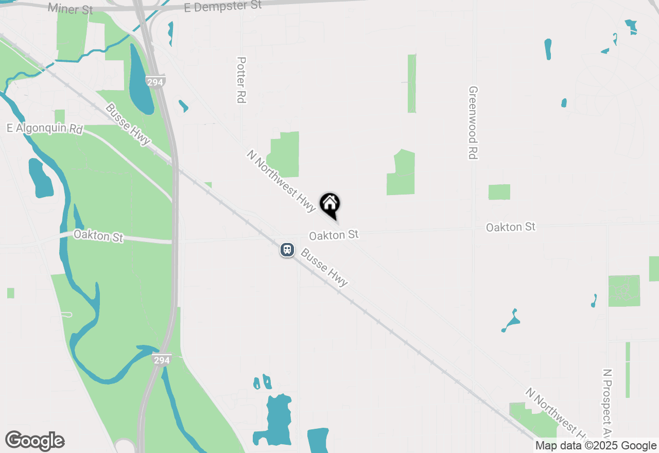 Map of 1022 N Northwest Highway, Park Ridge, IL 60068