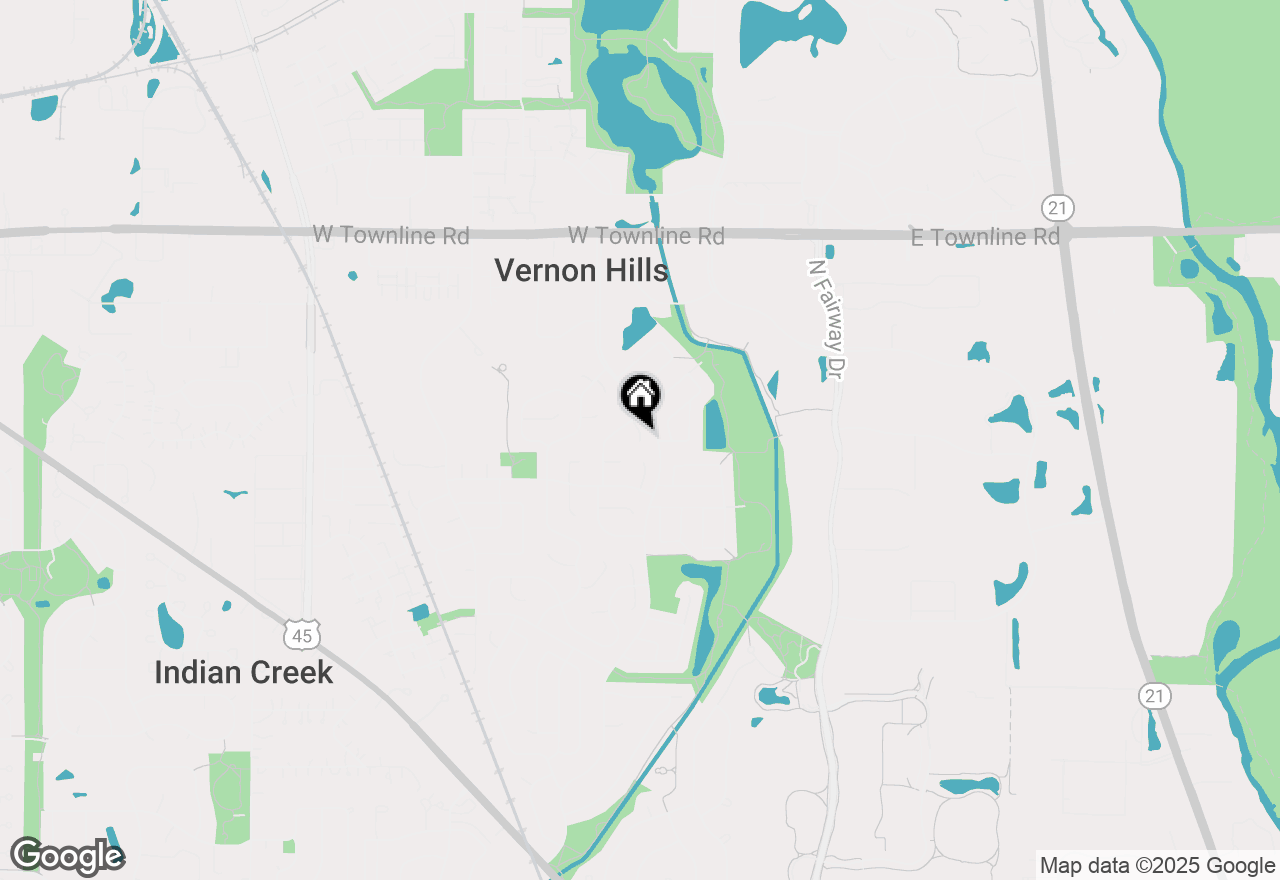 Map of 401 Aurora Court, Vernon Hills, IL 60061