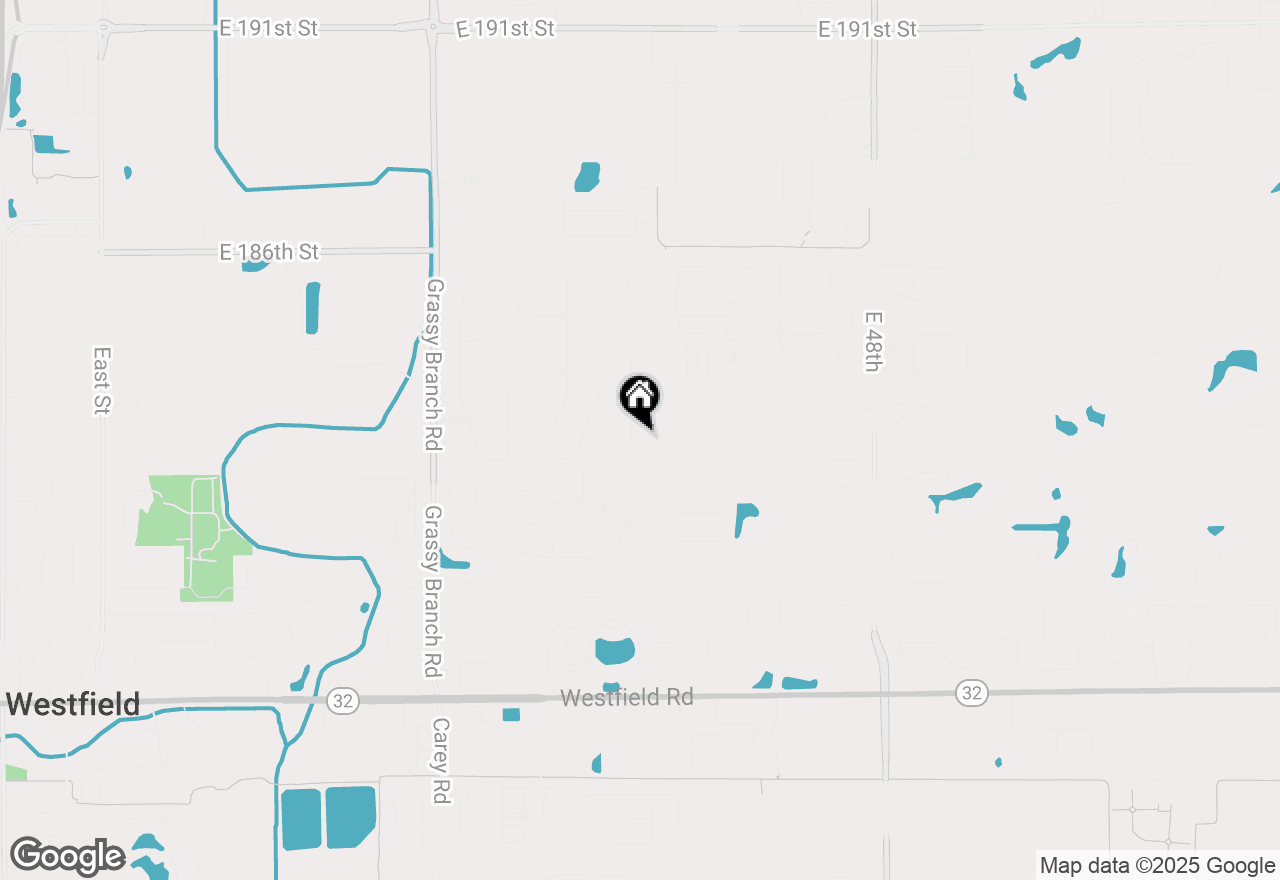 Map of 18153 Birdview Court, Westfield, IN 46074