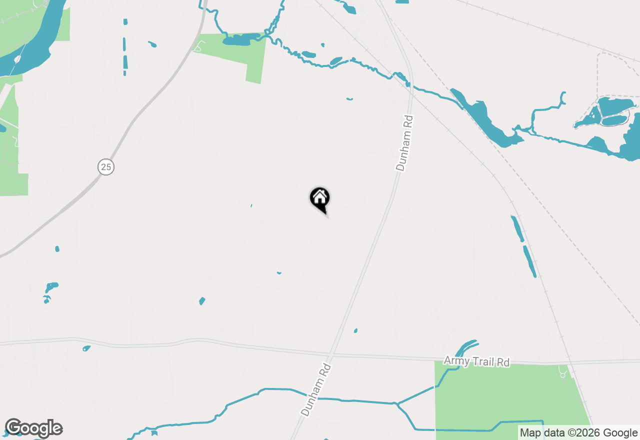 Map of 33W451 Surrey Road, Wayne, IL 60184
