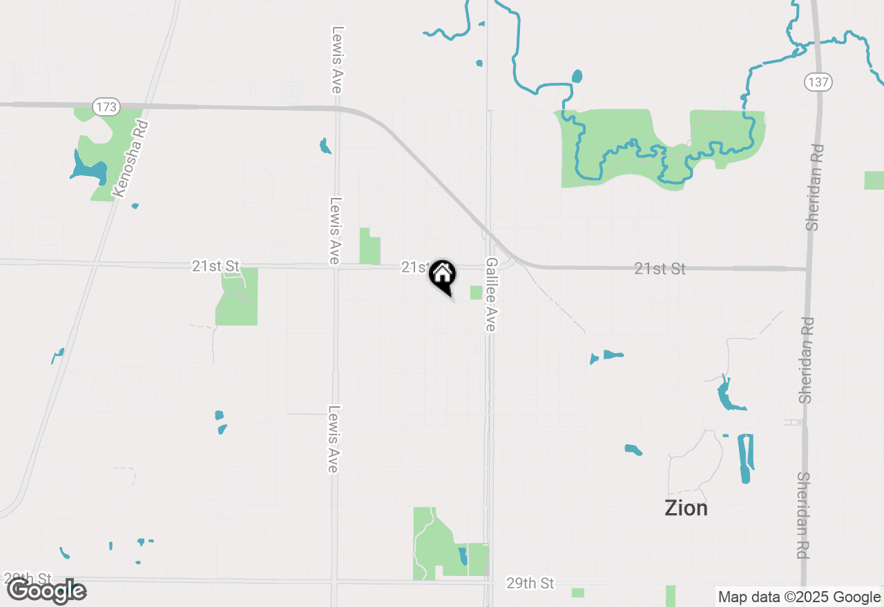 Map of 2200 Hermon Avenue, Zion, IL 60099